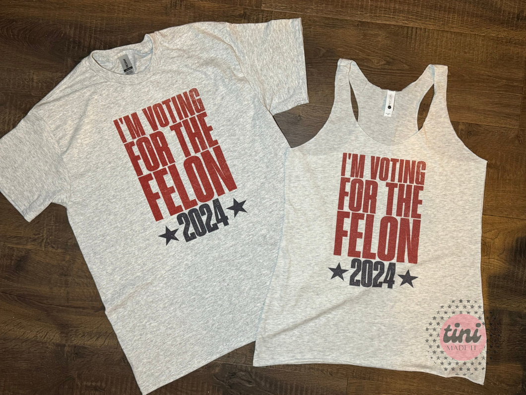 I’m voting for the felon 2024